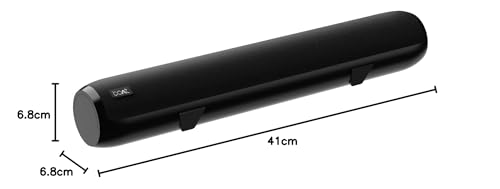 boAt Aavante Bar 610 Bluetooth Soundbar with 25W RMS Signature Sound, 2.0 Channel with Dual Passive Radiators, Upto 7 Hours Playback & Multi Connectivity(Charcoal Black)