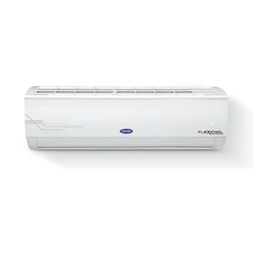 Carrier 1.5 Ton 5 Star AI Flexicool Inverter Split AC (Copper, Convertible 6-in-1 Cooling,Dual Filtration with HD & PM 2.5 Filter, Auto Cleanser, 2024 Model,ESTER PRO Exi, CAI18ES5R34F1,White)