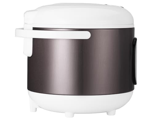 CUCKOO Electric Rice Cooker | 3.5 Litre 10 Cups 1.2 Kg Uncooked Rice Capacity Serves 2-10 People | 700 Watt | Nonstick Ceramic Coated Pot | 8 Hour Keep Warm Function | 1 Year Warranty | Silver