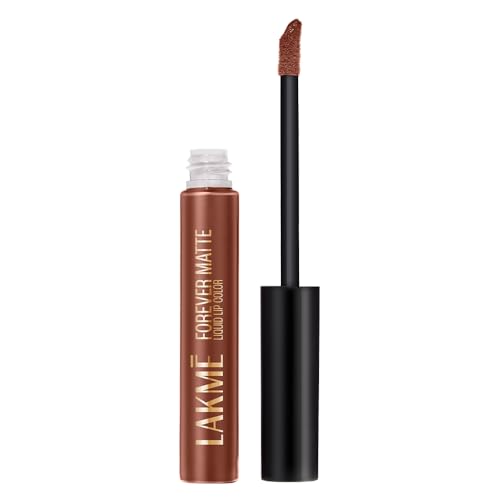 Lakmé Forever Matte Liquid Lip Colour, Nude Twist, 5.6 ml