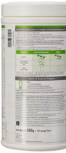 Herbalife Nutrition Formula 1 Shake for Weight Loss (Strawberry, 500 g)