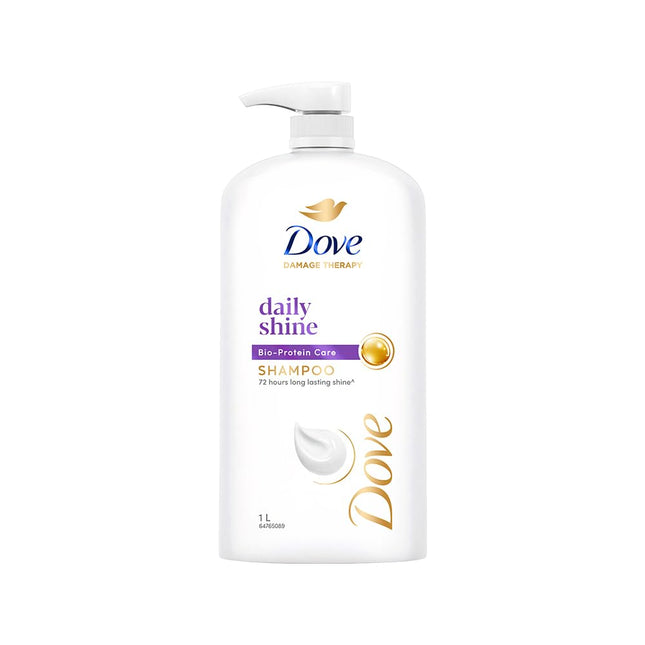 Dove Daily Shine Shampoo For Dull Hair, 1 Ltr