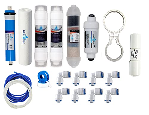 AQUA D PURE Complete 80 GPD RO Water Purifier Service Kit filter Suitable for All Type of Water Purifier