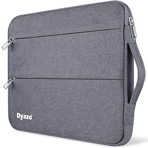 Dyazo Water Resistant Laptop Sleeve with Handle Compatible for 15 Inch to 15.6" Inches laptops & Notebooks - Grey