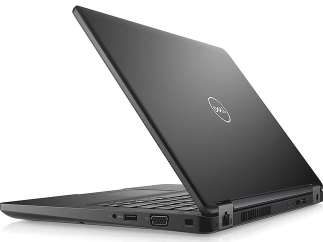 (Renewed) DELL Latitude 5490 Core i5 8th Gen Laptop, 8 GB RAM, 256GB SSD, Intel HD Graphics, 14 inch (36.83 cms) HD Screen, Windows 11 (Upgraded), MS Office, Black, Slim