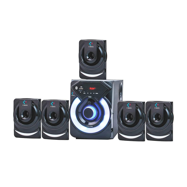 IKALL IK888 Bluetooth Home Theatre System with Bluetooth, Aux, USB and FM Connectivity (5.1, Black)