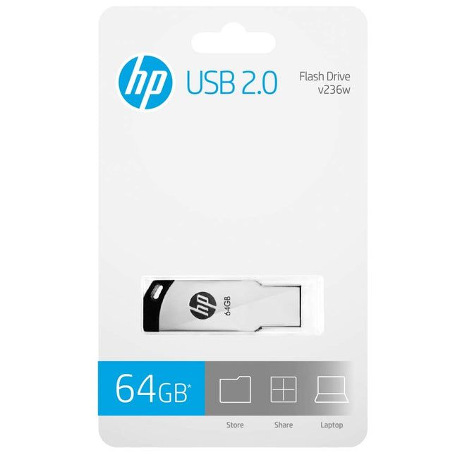 HP v236w USB 2.0 64GB Pen Drive,