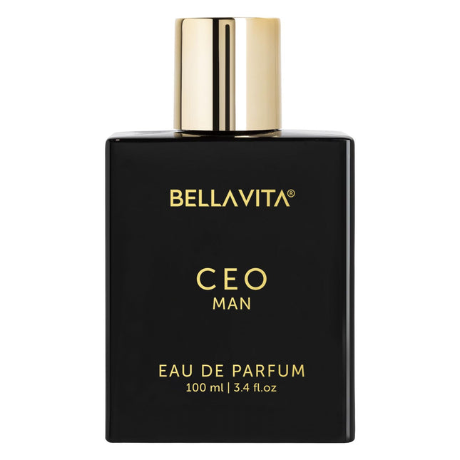 Bella Vita Luxury CEO Man Eau De Parfum Perfume with Lemon, Lavender, Tonka, Mandarin & Vetiver|Premium, Long Lasting Woody Fragrance for Men, 100 ML