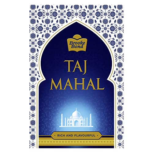 Taj Mahal South Tea 500 g Pack, Rich and Flavourful Chai - Premium Blend of Powdered Fresh Loose Tea Leaves