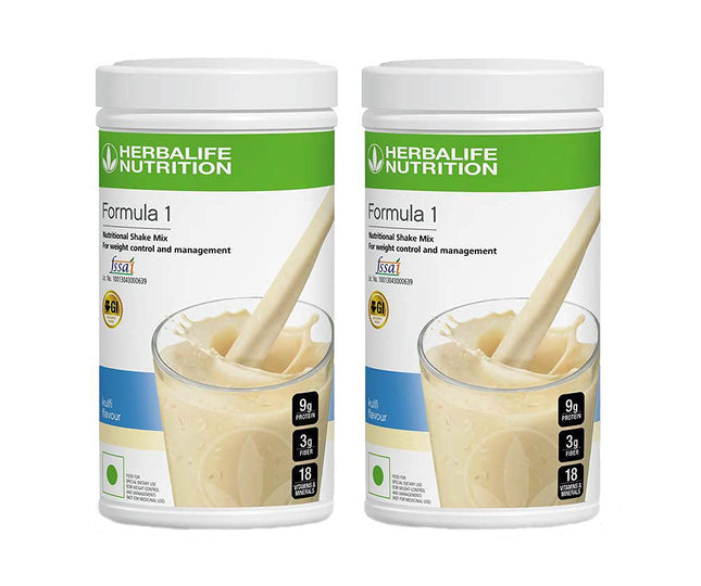 HERBALIFE NUTRITION Formula 1 Nutritional Shake Mix (Kulfi) - Pack of 2