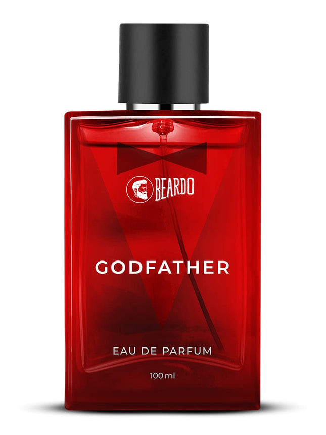 Beardo Godfather Perfume for Men, 100ml | Aromatic, Spicy Perfume for Men Long Lasting Perfume for Date night fragrance | Body Spray for Men | Gift For Brother | Gift For Friends