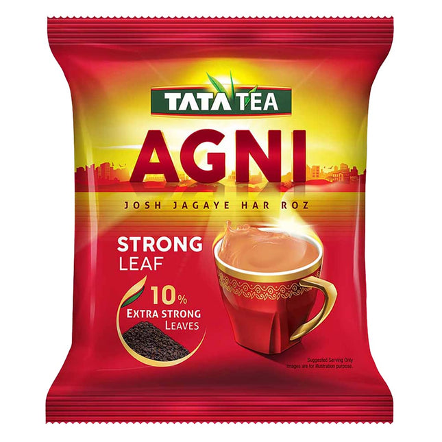 Tata Tea Agni | Strong chai With 10% Extra Strong Leaves | Black Tea | 250g