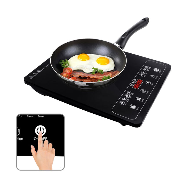 iBELL 20 YO Induction Cooktop 2000W with Full Touch Control, Auto Shut Off and over Heat Protection