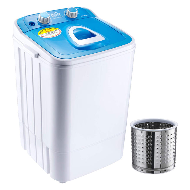 DMR 46-1218 Single Tub Washing Machine with steel dryer basket - Blue