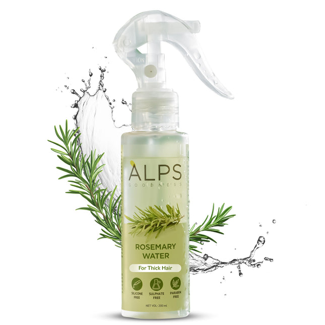 Alps Goodness Rosemary Water Spray For Hair Growth (200 ml) | Hair Spray for Regrowth | Rosemary Hair Mist | Adds Shine | Helps Reduce Hairfall | Strengthens Hair | Suitable For All Hair Types