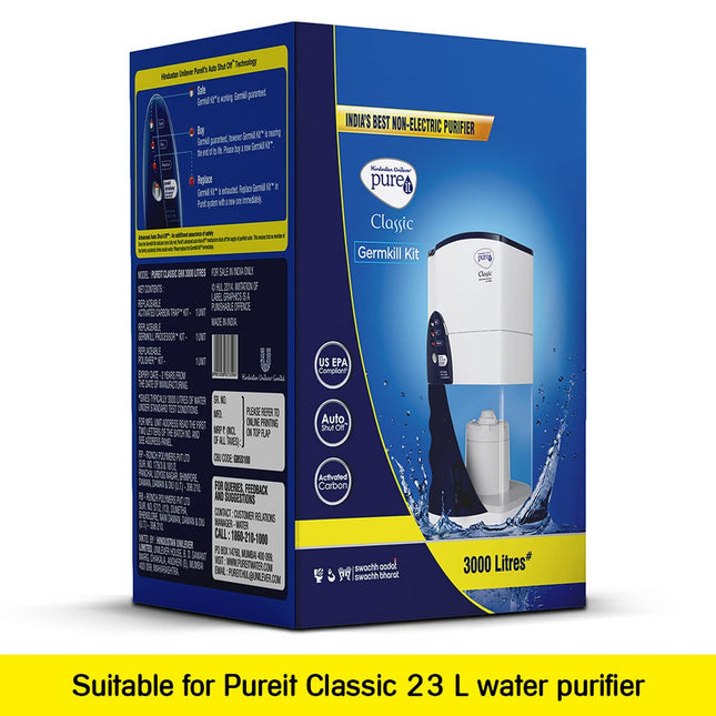 HUL Pureit Germkill kit for Classic 23 L Water Purifier - 3000 L