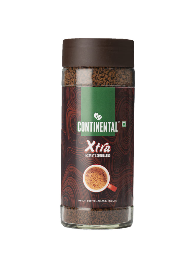 CONTINENTAL XTRA Coffee 100gm Jar | Strongest Instant Coffee Powder | Instant South Blend