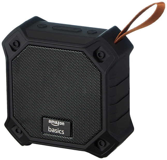 amazon basics 5W Bluetooth 5.3 Speaker, Upto 36 Hrs Playtime, True Wireless Technology, Built in Mic, Multiple Connectivity Modes (Black)