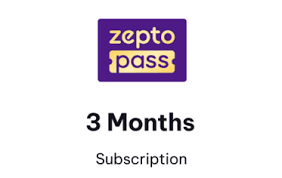 Zepto Pass - 3 Months